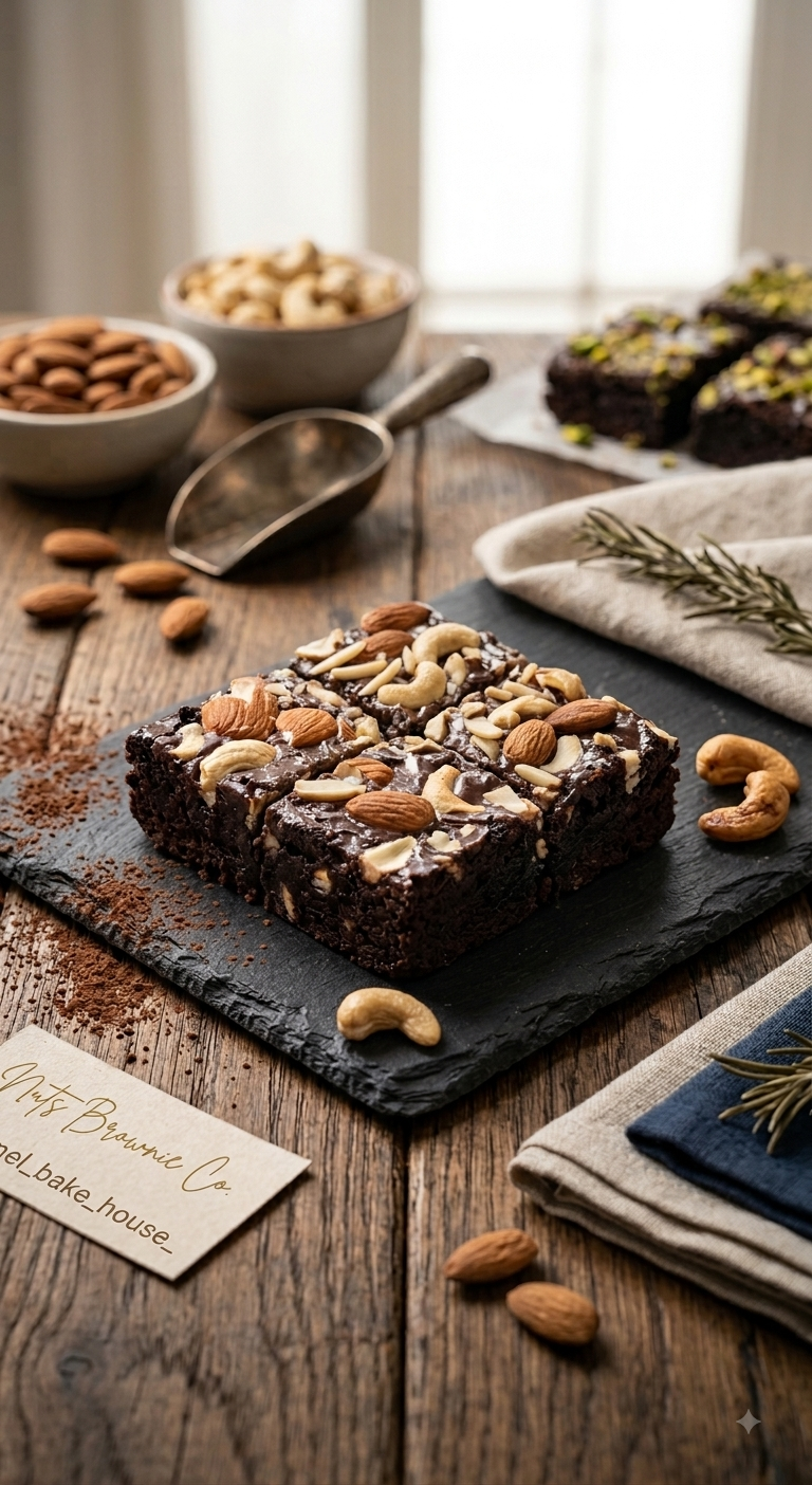 Overload Nuts Brownie