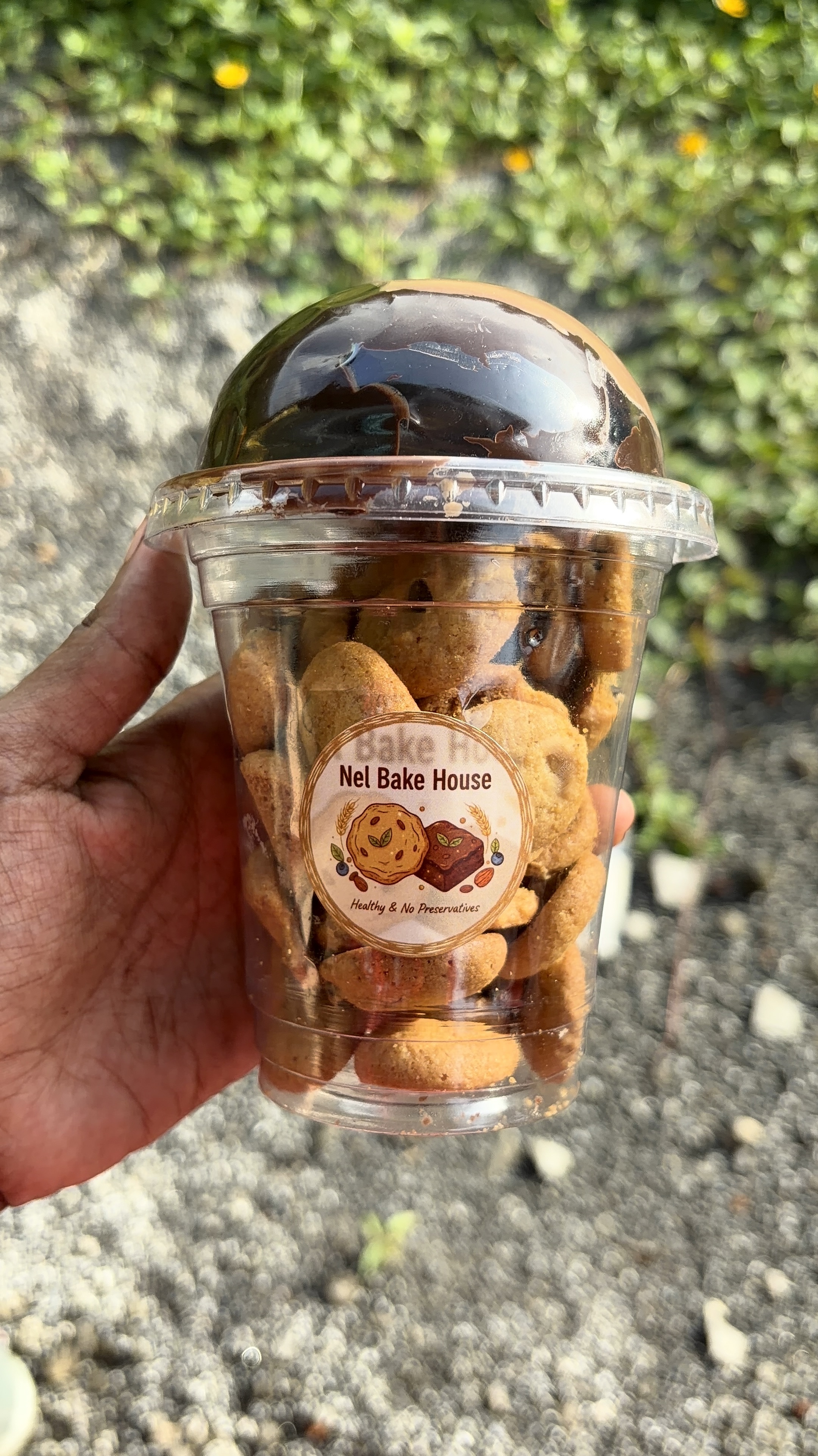 Mini cookies with dips